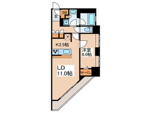 レジディア日本橋馬喰町の物件間取画像